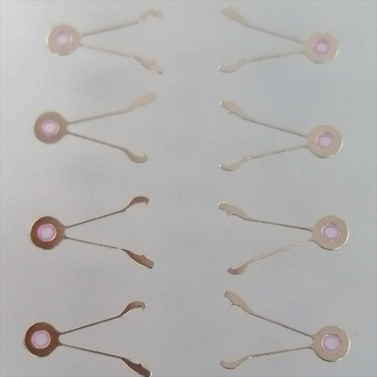 Generic watch part China made automatic fork with gemstone for 7009 movement, enhancing watch precision.