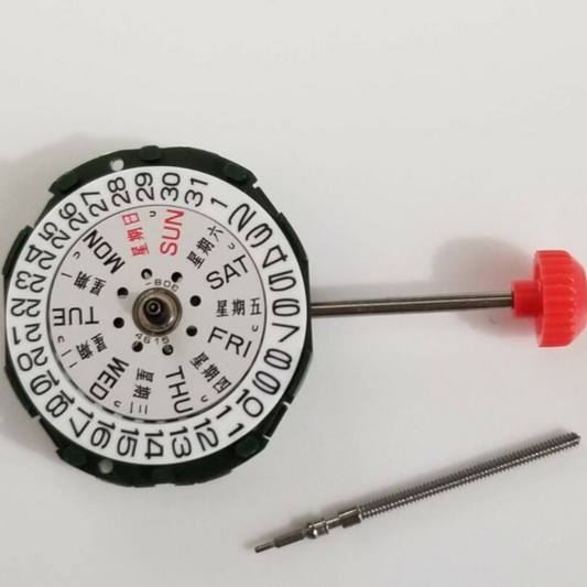 Miyota 2005 quartz watch movement repair part, compatible with models 2000-2002, precision timekeeping