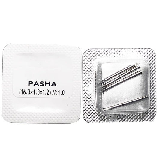 16.3mm stainless steel spring bar and screws for PASHA watch band replacement and repair.