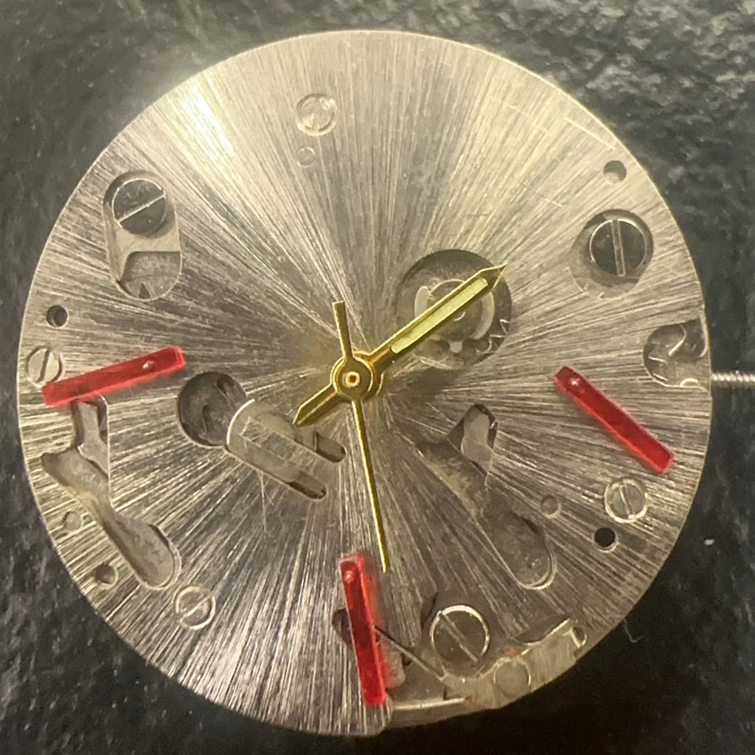 2035 Quartz multifunction watch movement with small seconds at 3, 6, and 9