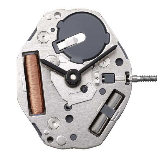 Miyota GL22 Japan quartz watch movement by Citizen, precise and reliable timekeeping component.