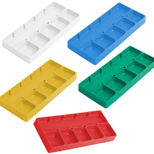 Horotec MSA17.527 stackable watch accessory container with 6 compartments for organized storage