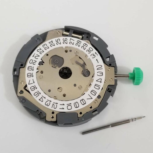 Miyota OS11 quartz watch movement repair part, Japan-made precision component for timekeeping.