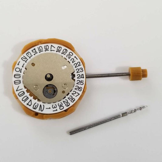 Miyota GL15 quartz watch movement repair part, precision Japanese craftsmanship for accurate timekeeping.