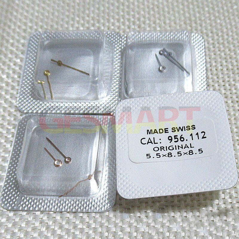  watch repair part featuring hour, minute, and second hands for 956.112 movement, precise fit.