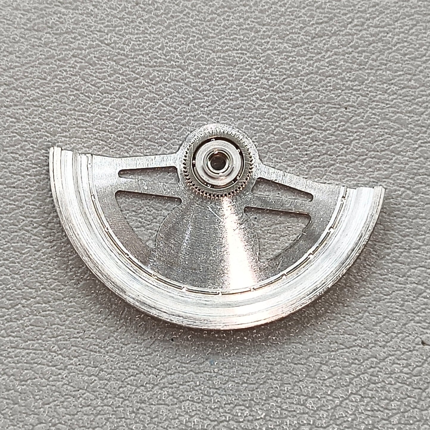 Modified S Carved Silver Hollow Rotor Oscillating Weight Fit for NH35 NH36 Movement