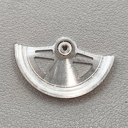 Modified S Carved Silver Hollow Rotor Oscillating Weight Fit for NH35 NH36 Movement