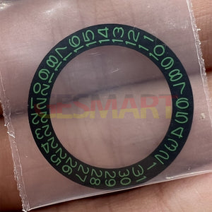 Black Background Green Character Date Disk Date Wheel for  NH35 NH36