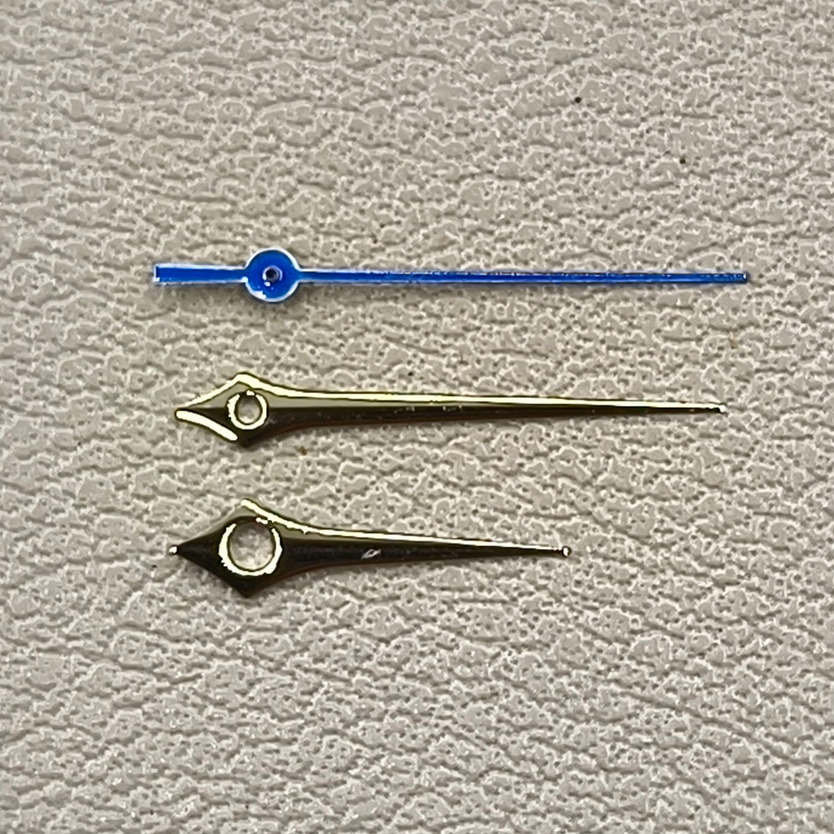 2 Sets/Pack Blue Second Hand Silver Painted Watch Hands for Miyota 2035 2115 2105 2305