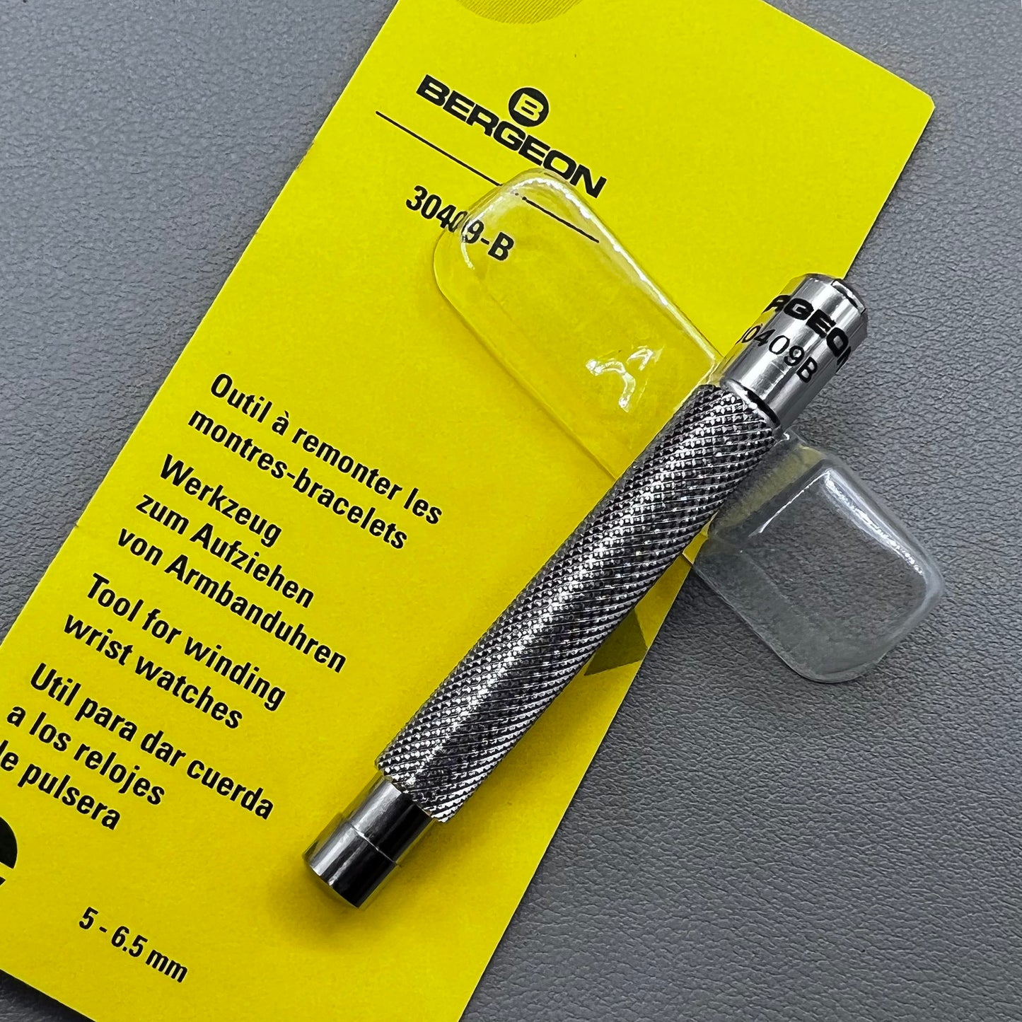 Swiss Bergeon 30409-B Watch Winding Winder Tool Suits Buttons