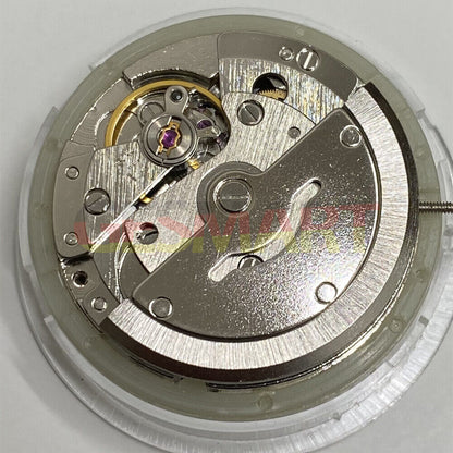 Asian Tianjin Seagull T16 watch with white dial, day-date display, automatic mechanical movement.