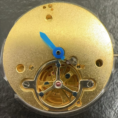 Chinese 3 Hands Men Golden Hollow Automatic Mechanical Movement Small Second At 6