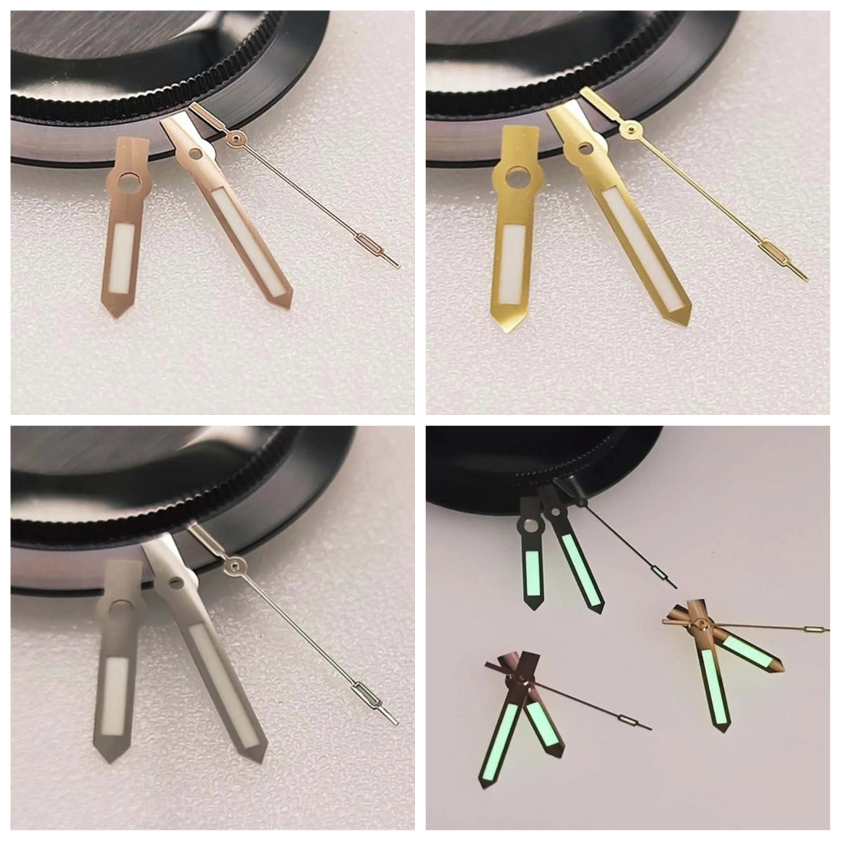 C3 Green Luminous Watch Hands for NH35 NH36 Hands 3Pins Hands  Watches