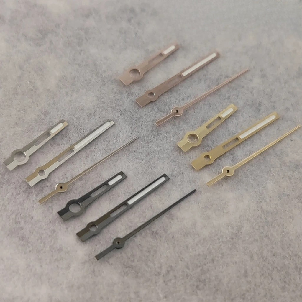 Green Luminous Multicolor Trim Watch Hands For NH35 NH36 NH38 7S26 4R35 4R36
