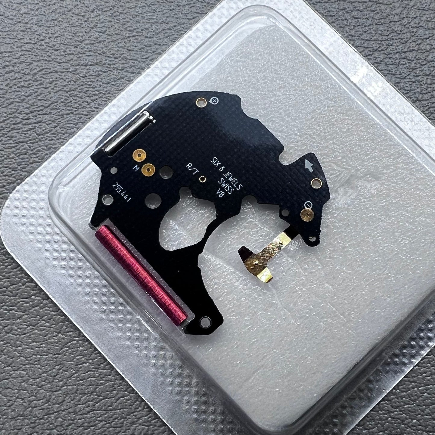 Swiss Circuit Board for ETA 255.441 quartz watch movement, precision replacement part by ETA.