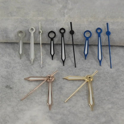 Modified Watch Hands Green Luminous For NH34 NH35 4R35 NH36 4R36  Movement