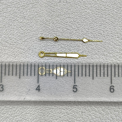 Cathedral Modified Gold Trim Watch Hands Pointers for NH34 NH36 NH38 NH70