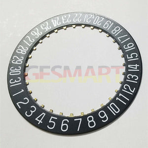 Brand New Black Date Wheel Overlay Generic for ETA2824 Movement Date At 6