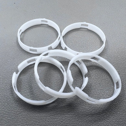 Cushion mount spacer ring set for ETA 2824 2836 2846 watch movements, 6.5x27.5mm precision fit.