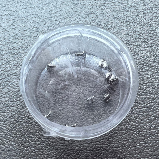 10 PIECES Screws of Wheel Bridge Splint Generic for China Made 7120 Movement