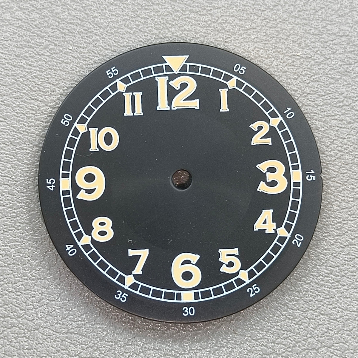 30mm Black Numberal No Lume Watch Dial Fit for NH35 NH36 8215 2813 Movement