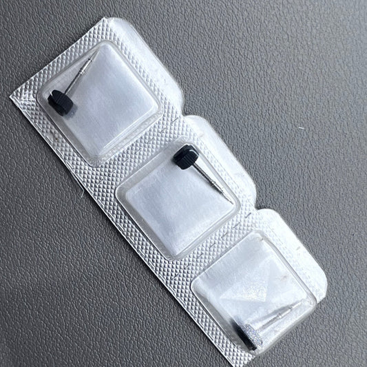 3 PIECES Swiss Watch Winding Stem Fit for SW1000 Movement #SW1000-401