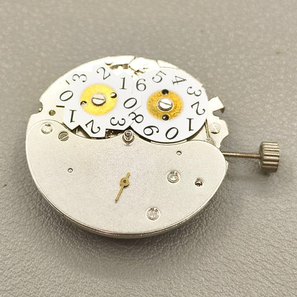 Tianjin T17 Chronograph Mechanical Movement Ultra Thin Big Calendar@12