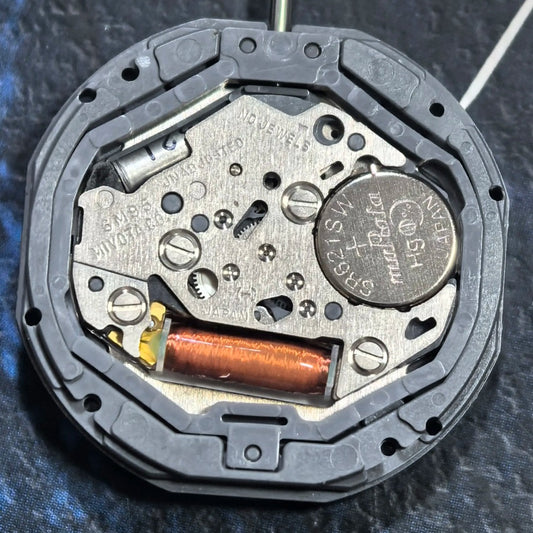 Japan Made Miyota 6M95 Quartz Movement Date At 6 Moonphase Watch Part