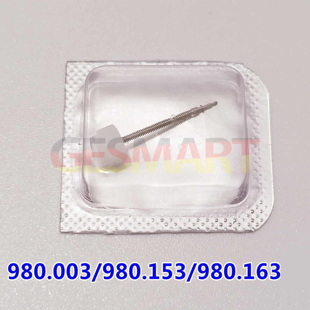 Set of 3 ETA-compatible watch winding stems for 980.003/980.153/980.163 movements, precision fit.