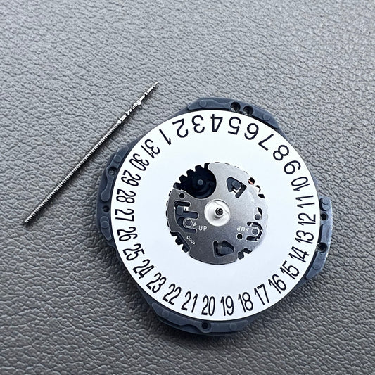 Japan Hattori VJ42B Movement Single Calendar Date@6