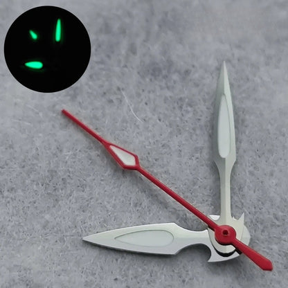 Green Luminous NH35 Watch Hands Pointers For NH34 NH35 NH36 4R 7S Movement