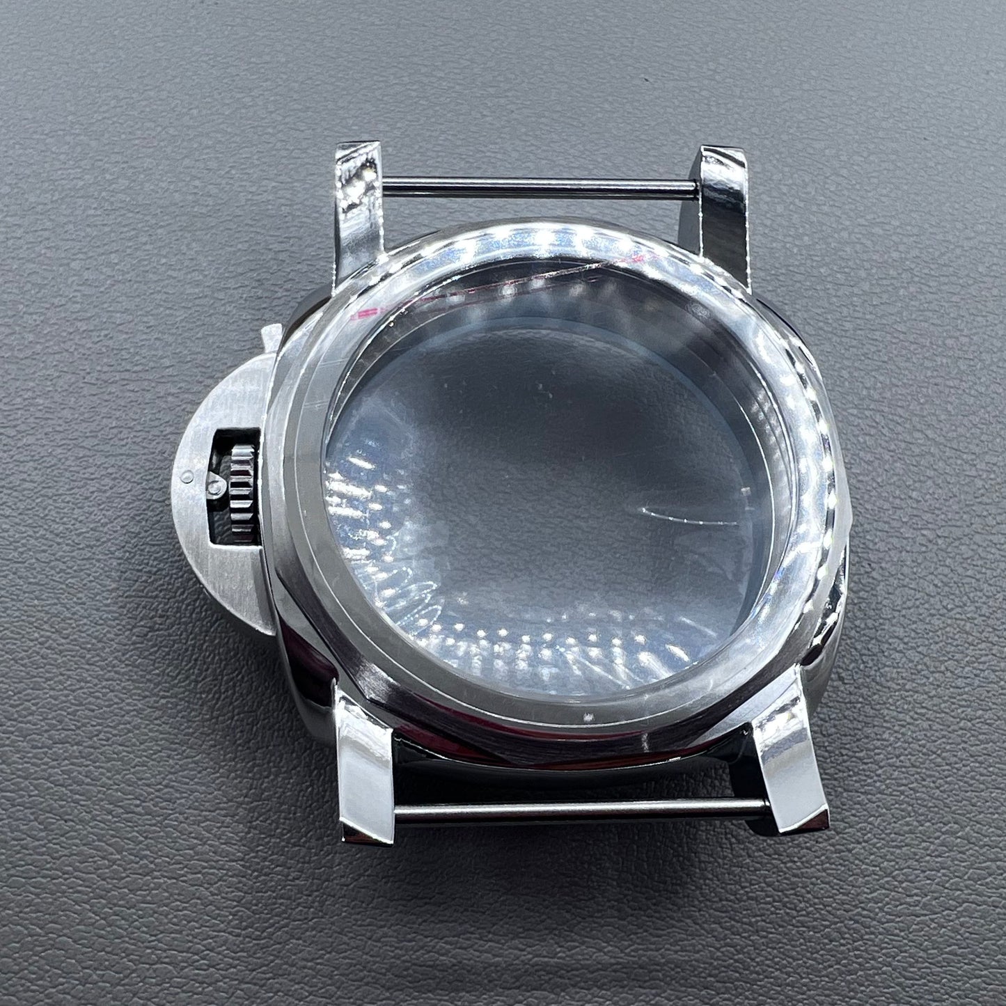 47mm PAM 316L Stainless Steel Watch Case for ETA 6497/6498 ST3600 ST3620