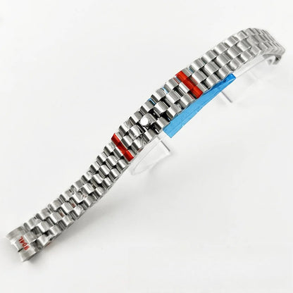 31MM Round Bezel Sapphire Glass Presidential bracelet Watch Case for NH05 NH06