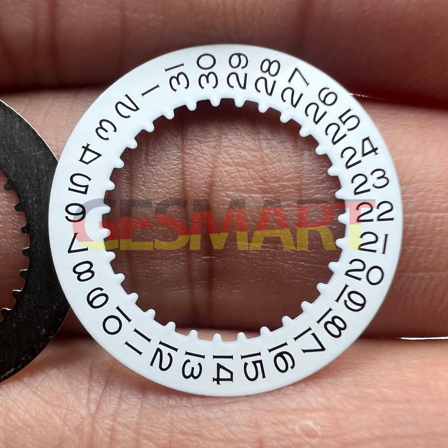 White date disk wheel for RLX 3235 movement, precise replacement for watch repair accessories.