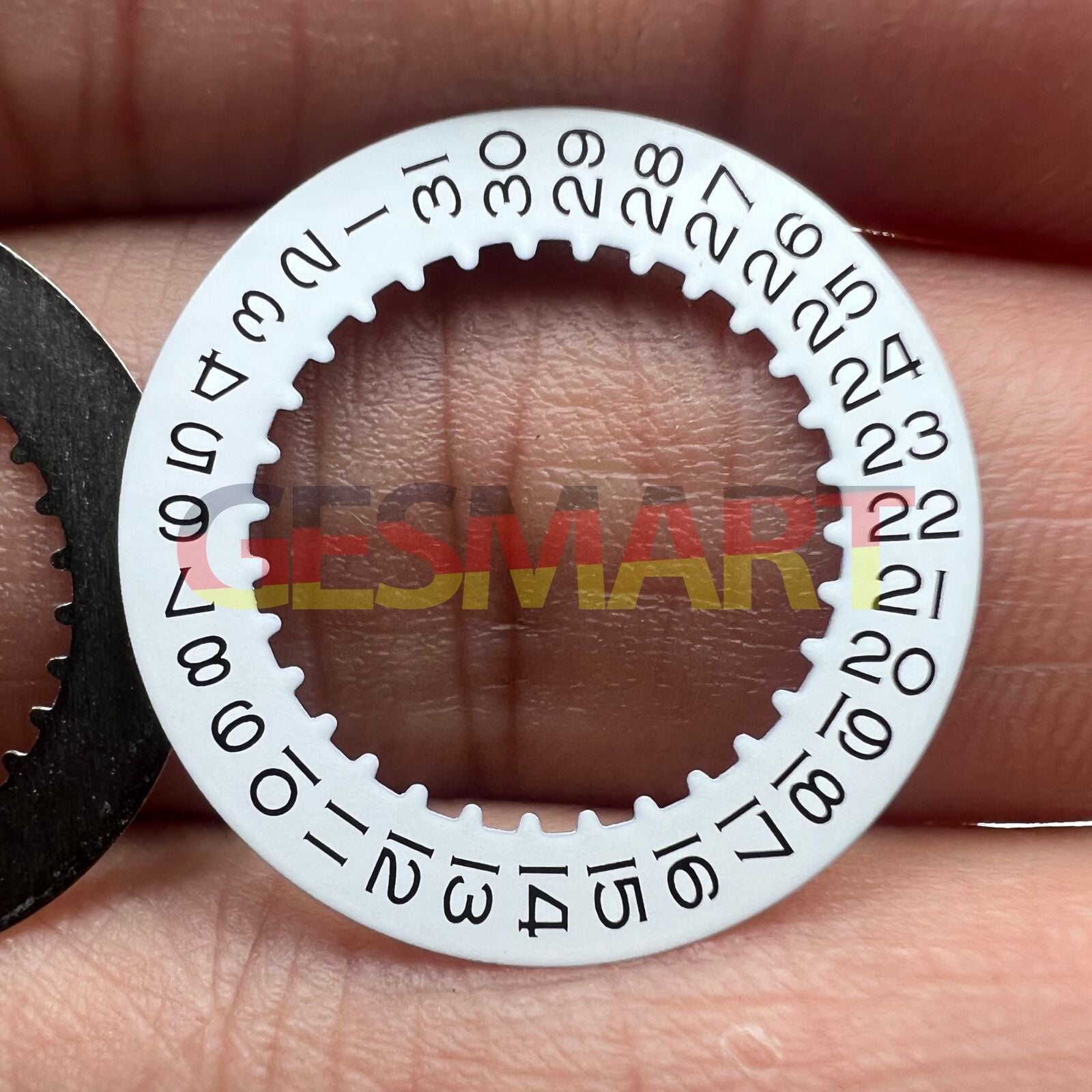 White date disk wheel for RLX 3235 movement, precise replacement for watch repair accessories.