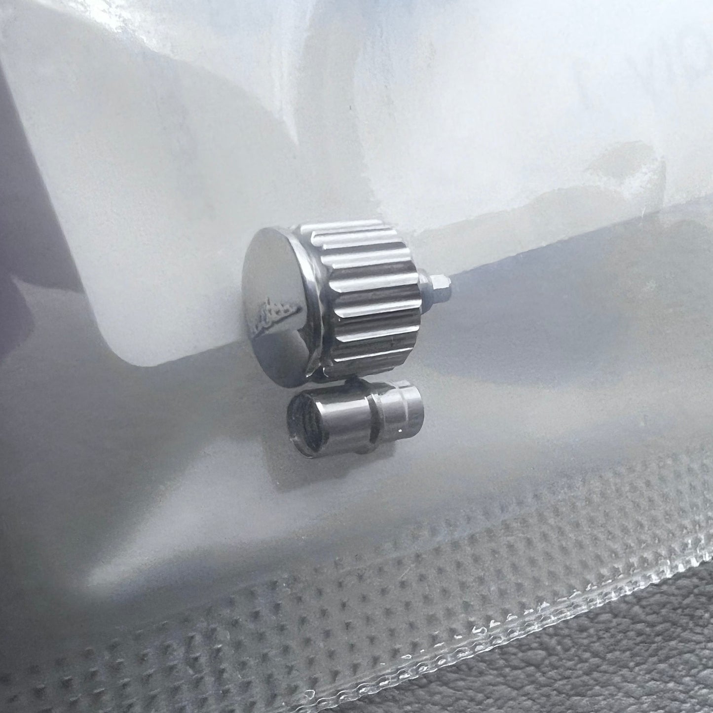 Silver Replacement Watch Crown Generic for Conquest L3.782.4