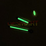 Green Luminous Golden Trim Watch Hands for ST3600/ST3620 ETA6497/6498 Movement