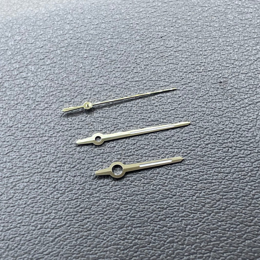 Green Lume Gold Trim Watch Hands for ETA2836 2824 2892A2 ETA Series Movement