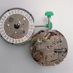 Japan Made Miyota FS10 3 EYES Chronograph Quartz Watch Movement Date At 3