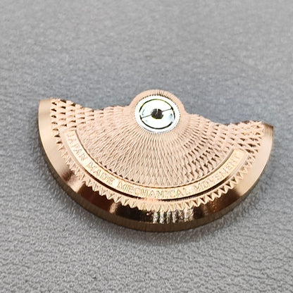 Rose Golden Fireworks Pattern Rotor Oscillating Weight for NH35 NH36 Movement Modified