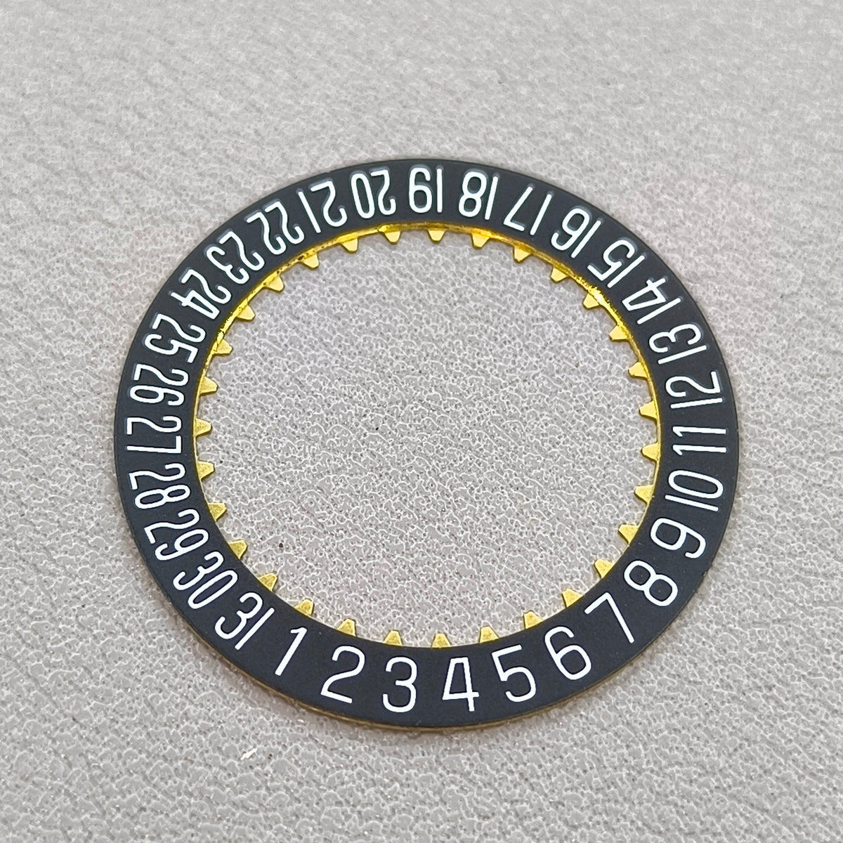 Replacement Black Date@6 Date Disk Wheel Date Wheel Original for ETA 7750