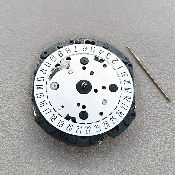 Japan Hattori Epson TMI VD53 VD53C Watch Quartz Movement Date@6