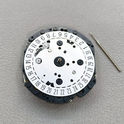 Japan Hattori Epson TMI VD53 VD53C Watch Quartz Movement Date@6
