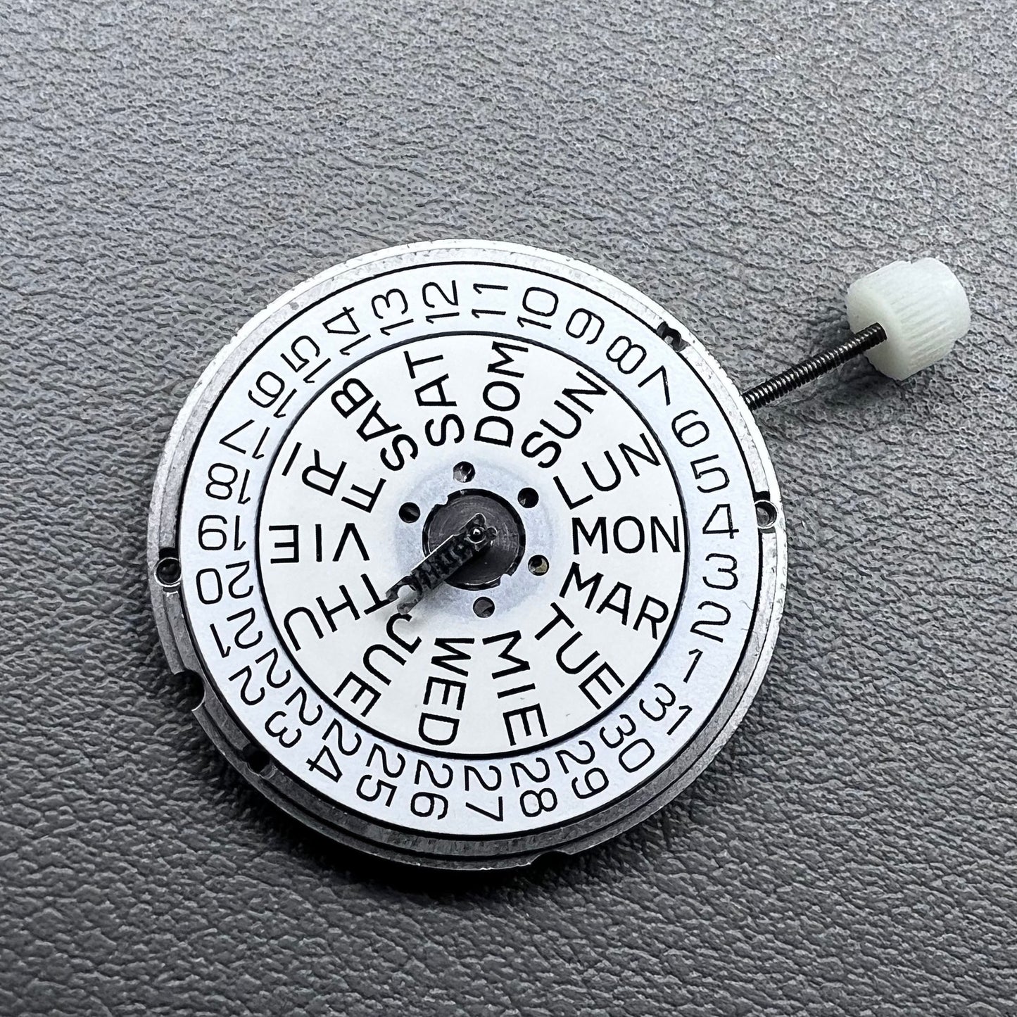 Swiss ETA 955.124 Watch Quartz Movement Day Date