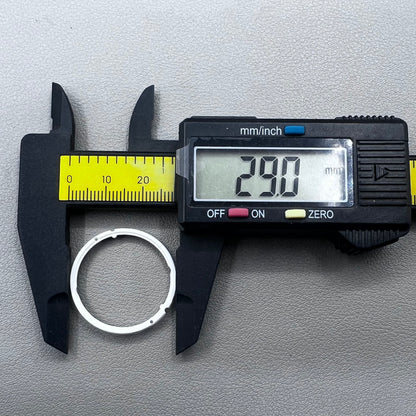 Set of 5 watch case mount spacer rings compatible with ETA 2824 2836 2846 movements for precise fitting.