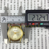 27mm China Liaocheng TAISHAN Manual Mechanical Lady Watch 19 Jews Golden Nail