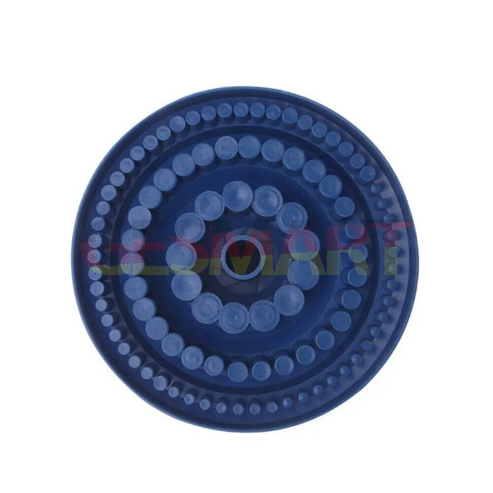 Boîte de rangement ronde en plastique pour forets de 1 à 13 mm, 100 pièces