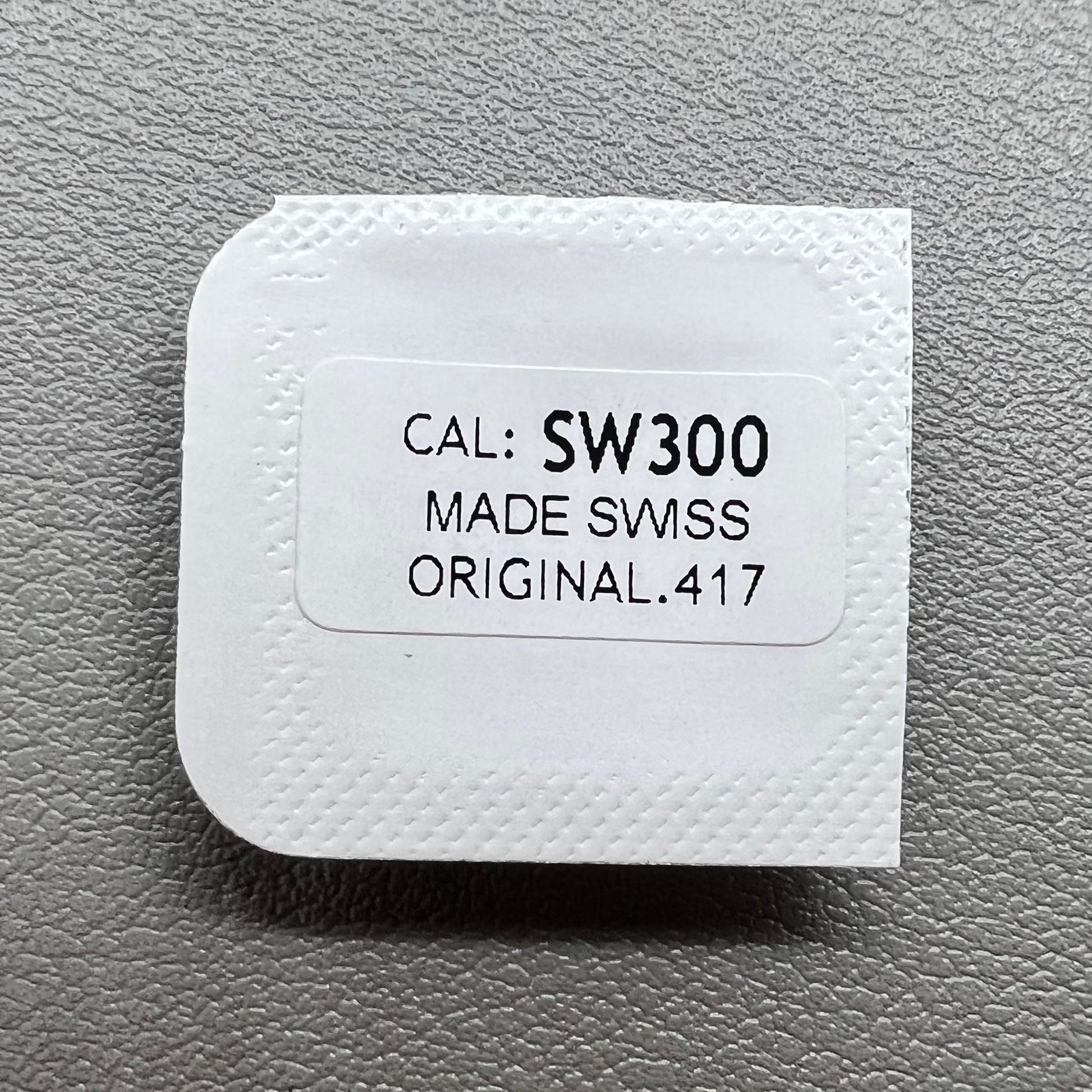 Splintfeder f�r SW300 Uhrwerk, Hauptfederbr�cke und drittes Rad, Schweizer Pr�zisionsteile