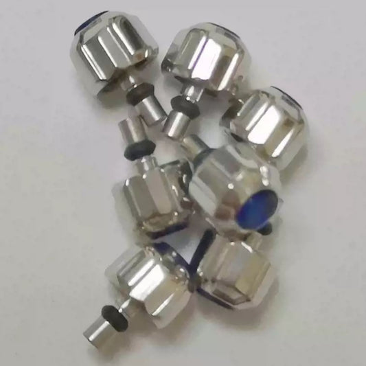 Original Japan Made Seiko 7T62 7T92A watch crown replacement part for precise timepiece repair.