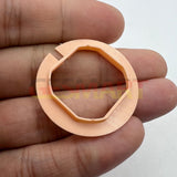 Watch Case Cushion Mount Spacer Ring Fixing Ring for HTR VX42/VX43 Movement